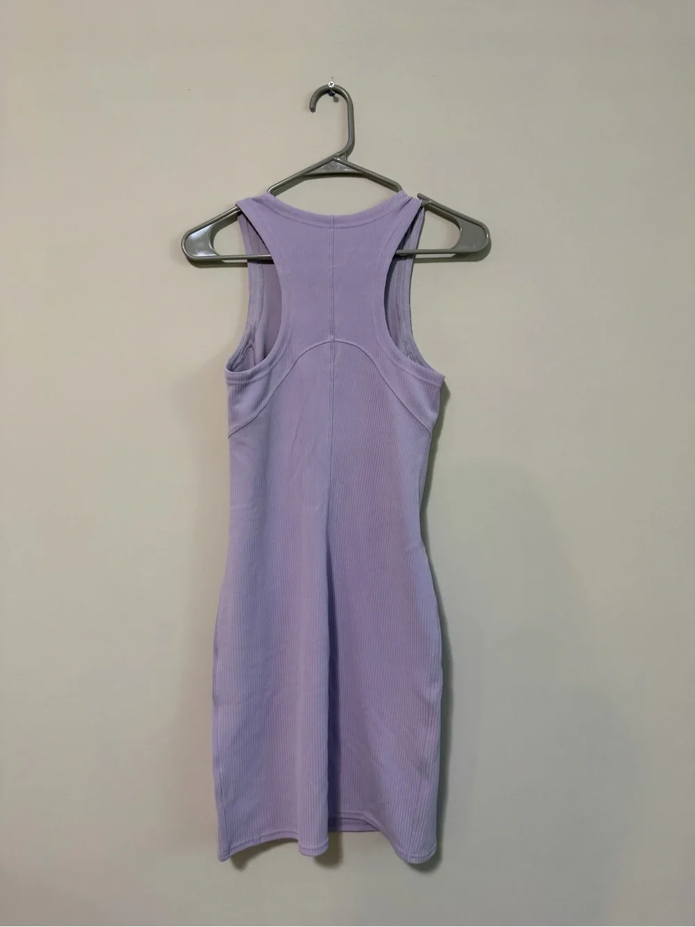 lululemon athletica Lavender Ribbed Midi Tank Dress